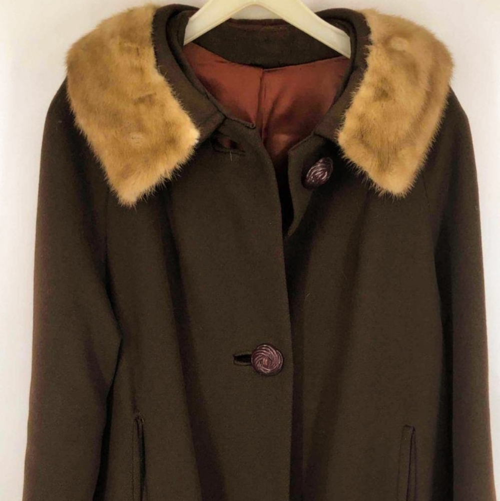 Vintage 60's wool coat